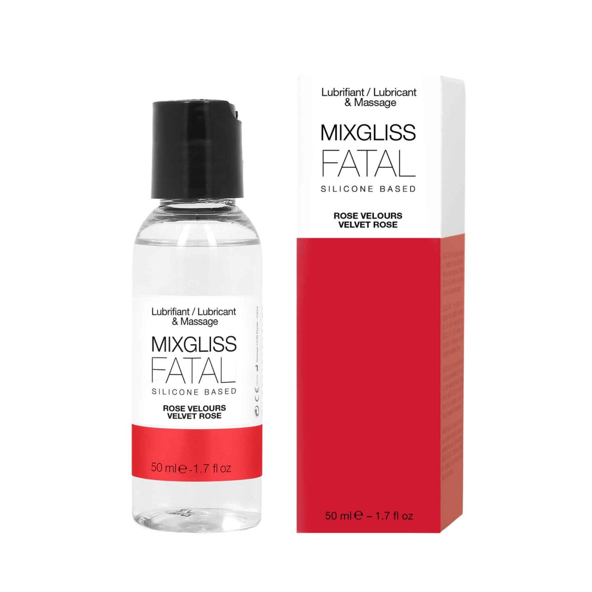 Mixgliss - Silicone-based Lubricant Fatal- Velvet rose